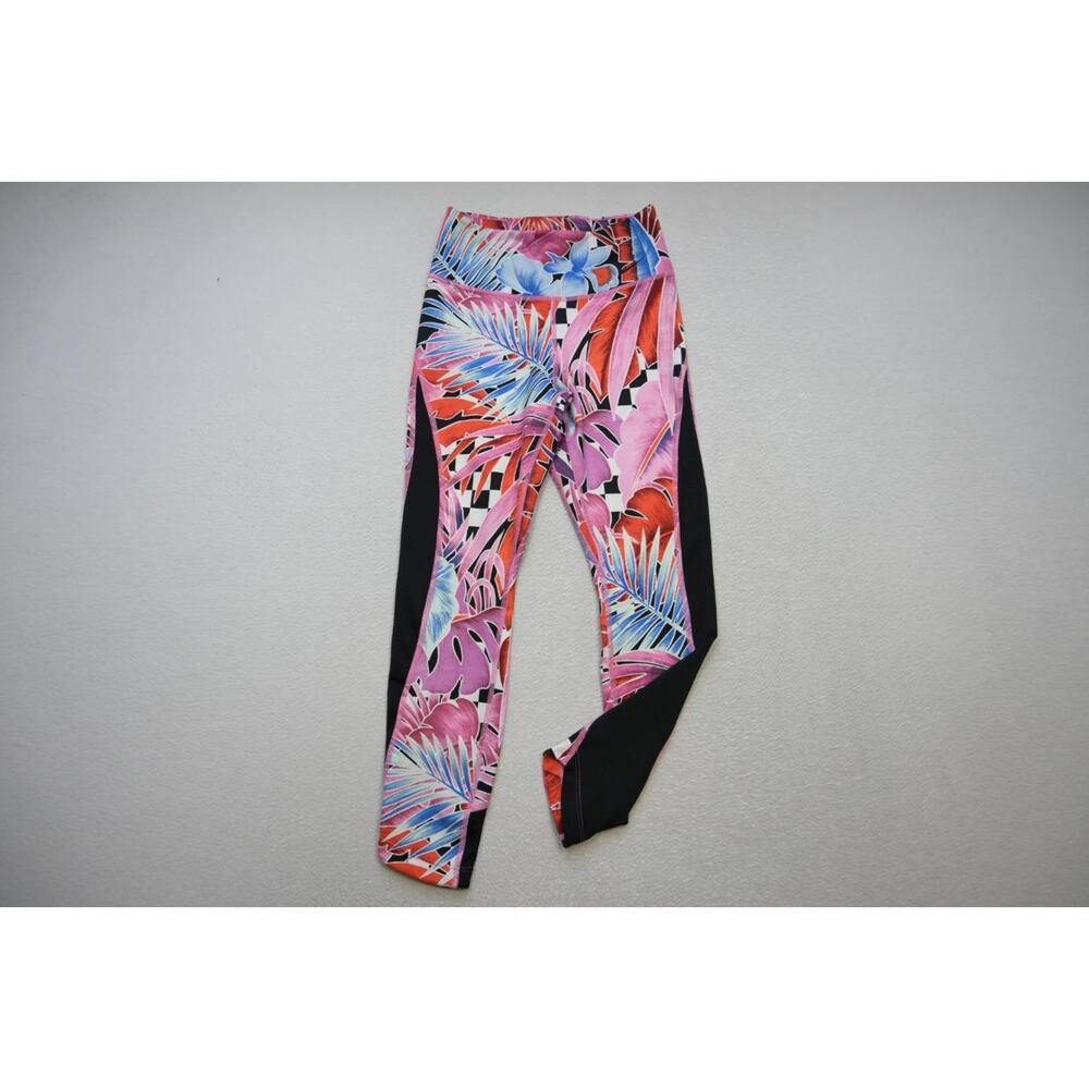 Nike Leggings Athletic‎ Compression Floral Performance Pants Womens Sz XS XSmall